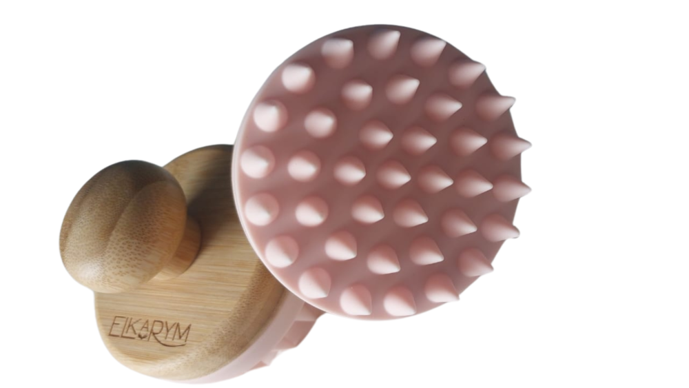 Brosse massage cuir chevelu bambou – Image 3