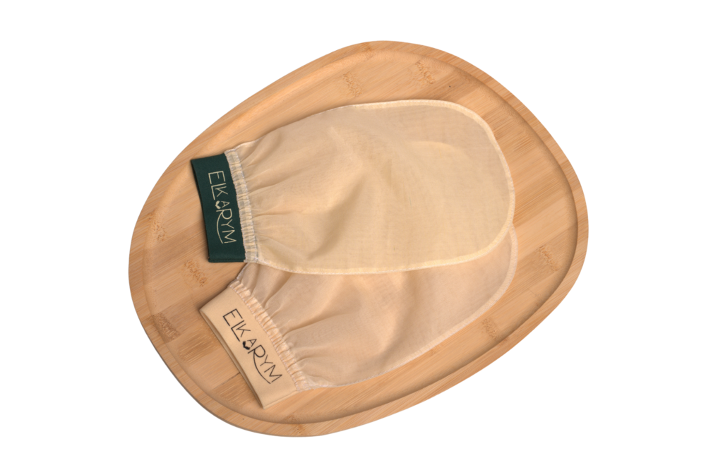 Gant exfoliant en soie 100% – Image 3