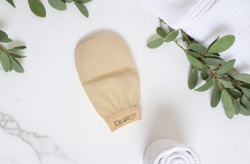 Gant exfoliant en soie 100% – Image 2